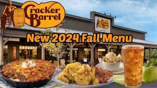 Cracker Barrels NEW 2024 Fall Menu Lineup Review [upl. by Iny]