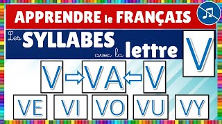 Syllabes avec la lettre V sans fond musical [upl. by Eidnew795]