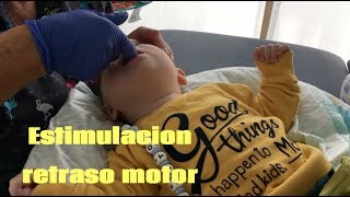 Clinica OSTEOPATIA y FISIOTERAPIA Carmen Lillo para tratamiento por RETRASO MOTOR en BEBE [upl. by Aikem]