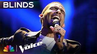 DREIONs Unbelievable High Notes on quotShining Starquot Get FourChair Turn  Voice Blind Auditions  NBC [upl. by Ojeillib]