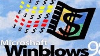 Microshaft Winblows 98😅 Running Microshaft Winblows on Windows 2000 [upl. by Cusack280]