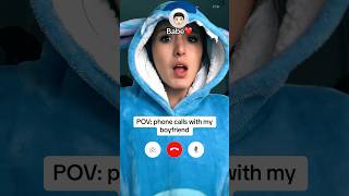 pov calls with my boyfriend be like autumnmonique youtubeshorts [upl. by Frederico966]