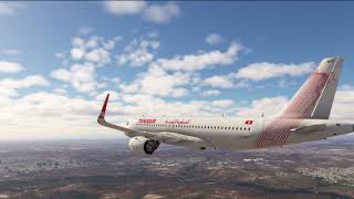 EUROPA TOUR 24  Monastir Tunisia to Barcelona Espana  A320 Neo  TUNISAIR [upl. by Menis]