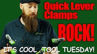 Cool Tool Tuesday  Quick Lever Clamps also Rock [upl. by Philander]