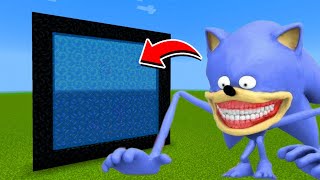 How to Make A Portal To The Shin Sonic Baby Dimension in Minecraft [upl. by Enak]