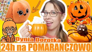 24h na POMARAŃCZOWO SŁODYCZE NA HALLOWEEN gangmocniaków 24h halloween [upl. by Filip450]