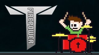 Teminite  Firepower On Drums  The8BitDrummer [upl. by Formenti350]