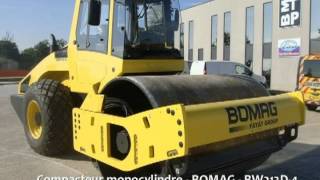 Compacteur monocylindre BOMAG BW213D4 [upl. by Milon]