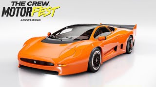 The Crew Motorfest Jaguar XJ220 Customisation amp Pro Settings [upl. by Niroc]