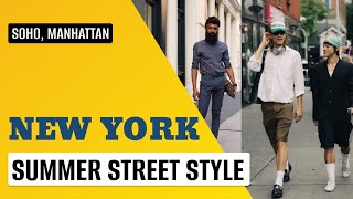 NYC Street Style Soho Edition  Mens Fashion Inspiration 2024 [upl. by Michaeu]