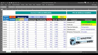 Cálculo de cubicaje y selección de transporte despacho de mercancía [upl. by Sammons]