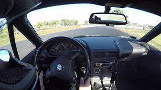 BMW Z3 E367 M52 Turbo Drift Onboard [upl. by Fusco60]