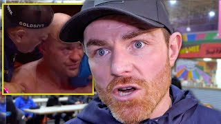 Tyson Fury corner DEBATE LISTEN TO SUGAR HILL Joe McNally also on TaylorCatterall 2 [upl. by Zia]