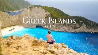 Top 10 Greek Islands To Visit  Greece Travel Guide [upl. by Fenella]