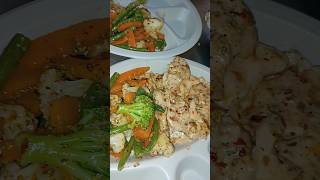 Grilled chicken sutoes vegetable food momoes streetfood shorts [upl. by Glantz151]