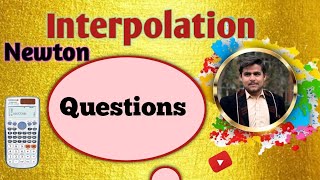 Questions On Newton İnterpolation Solutions  Numerical Analysis numericalanalysis burak [upl. by Fiester]