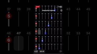 98 Polyrhythm with “Polyrhythm Explorer APP” drums [upl. by Andre]