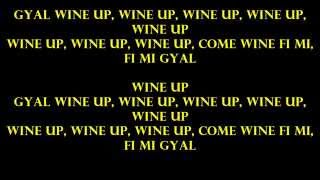 Tommy Lee Sparta  Whine Up Lyrics [upl. by Ioj]