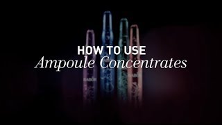 How to use Babor Ampoule Concentrates [upl. by Idroj]