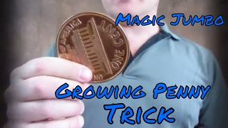 Jumbo Coin Magic Trick [upl. by Romelle]