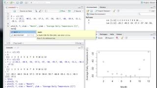 RStudio Introduction to Simple XY Plots [upl. by Alywt]