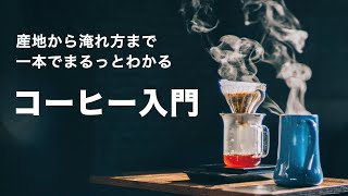 【初心者向け☕️】コーヒーに興味を持ったらまずはじめに見る動画！【品種 精製 ドリップ エスプレッソ 基礎知識をまとめました】 [upl. by Alomeda]