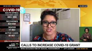 Calls to increase COVID19 grant [upl. by Marala]