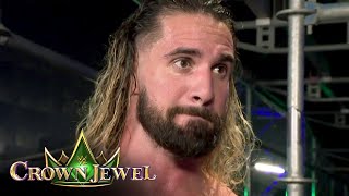 Seth quotFreakinquot Rollins doesnt feel like he won Crown Jewel 2024 PostShow highlights [upl. by Urata617]