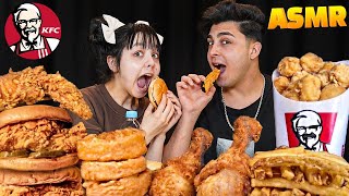 KFC ASMR  ÇITIR TAVUK BUT COLESLAW DOUBLE ZİNGER BURGER  ASMR MUKBANG [upl. by Shane]