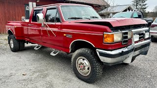 73 idi V8 Turbo Cold Start Powerstroke [upl. by Yrrap]