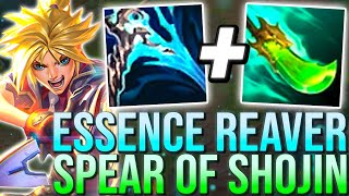 ESSENCE REAVER  SPEAR OF SHOJIN EZREAL BUILD If Junglers Can Build It Then So Can I [upl. by Pampuch84]