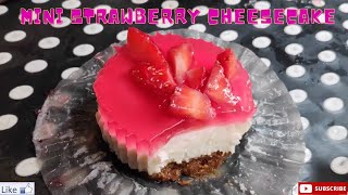 Mini Strawberry Cheesecake [upl. by Neenahs]