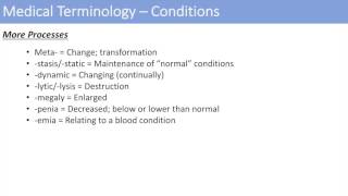 Medical Terminology  The Basics  Lesson 2 [upl. by Elberfeld]