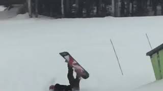 Snowboarding at Killington Parks  December 3rd 2018 [upl. by Ravahs]