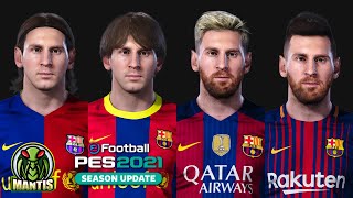 SuperPack Faces Lionel Messi 20042021 for PES 2021 PC ONLY PCSOLO PC [upl. by Stanzel]