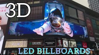 3D Billboards Screen  China 3d led screens [upl. by Orpheus894]