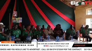 13TH MT ELGON BRANCH AGM HELD AT KAPKIRWOK HIGH SCHOOL IN KOPSIRO SUBCOUNTY [upl. by Debby]