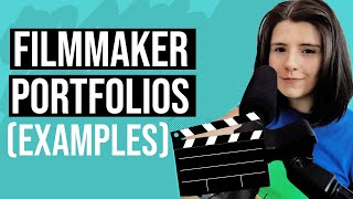 Filmmaker Portfolio Examples showreels amp websites [upl. by Cuhp]