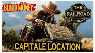 The Railroad Contract CAPITALE Locations  Red Dead Online [upl. by Jedd85]