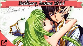 Top 10 Military Anime 2014 All the Time 軍事アニメ [upl. by Fransis]