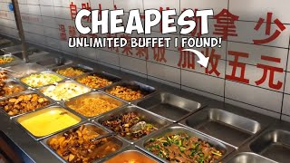 I Found The CHEAPEST Buffet [upl. by Ennaej]