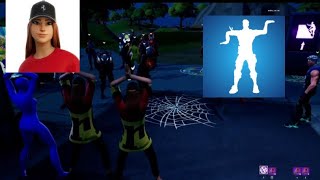 flexing glyphic in party royale with the modern icon skin [upl. by Beedon]