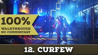 Deus Ex Mankind Divided Walkthrough PacifistAll Collectibles part 12 CURFEW [upl. by Zara65]