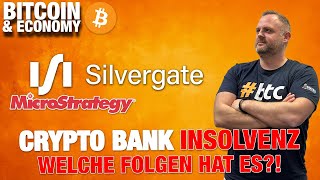 Was bedeutet eine Insolvenz von Silvergate für Bitcoin amp Crypto [upl. by Sivram739]