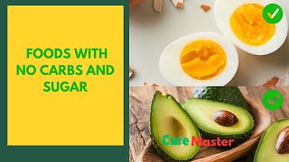 12 HEALTHIEST Foods With No Carbs and No Sugar  HEALTHY LIVING [upl. by Oisangi]