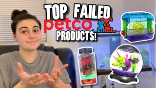 Top 5 DANGEROUS FAILED PETCO Pet Products [upl. by Karwan564]