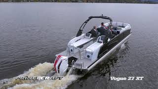 Princecraft  Vogue 27 XT 2023 Ponton  Pontoon [upl. by Maclean515]