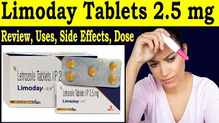 Letrozole tablets ip 25 mg uses  Review Limoday 25 uses in hindi  Side Effects Dosage [upl. by Erv798]