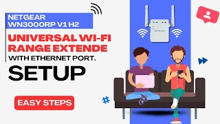 Boost Your WiFi Signal with Netgear WN3000RP Universal Range Extender [upl. by Stelu]