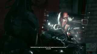 BATMAN™ ARKHAM KNIGHT Deathstroke talks to Azrael [upl. by Einned]